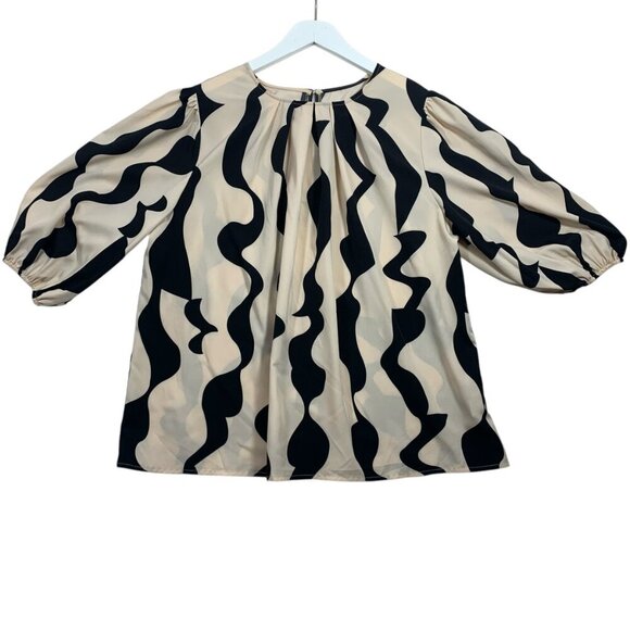 SHEIN puffed 3/4sleeve blouse size xl - Picture 10 of 16